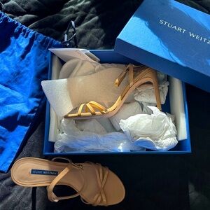 Stuart Weitzman Starla Patent Heels
